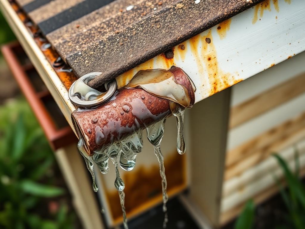 Before gutter installation